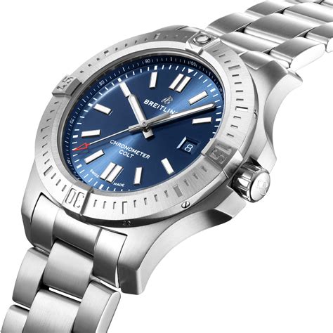 breitling chronomat colt automatic 44 review|breitling chronomat 44 blue dial.